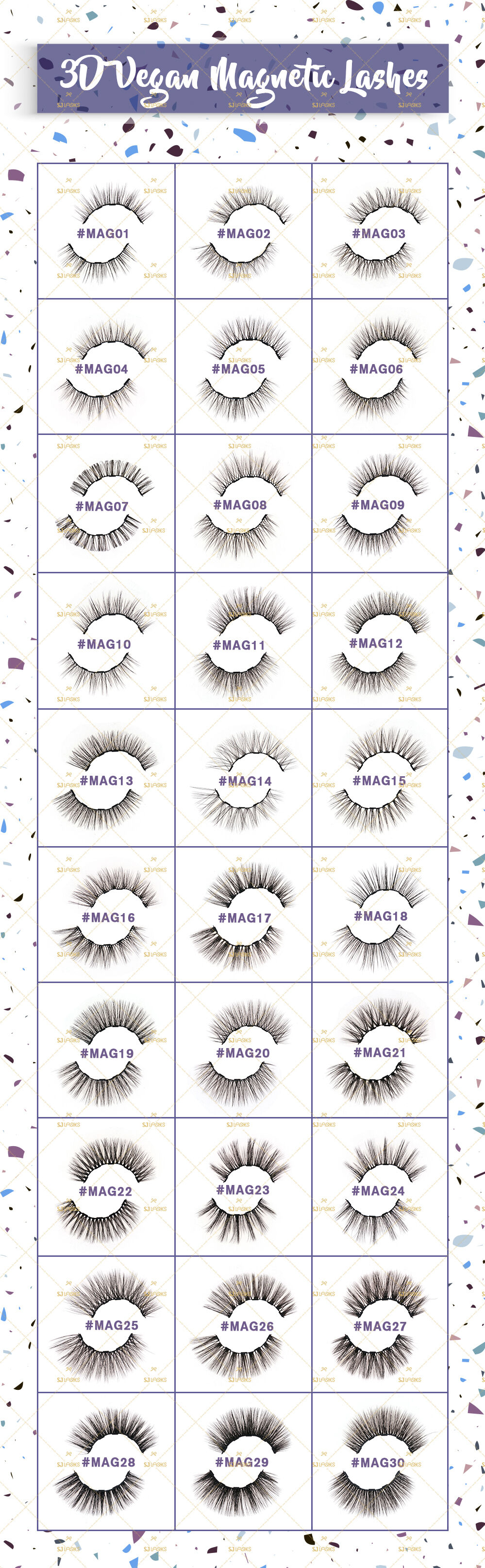 Unmatched Quality and Flexibility in Magnetic Eyelash Extensions