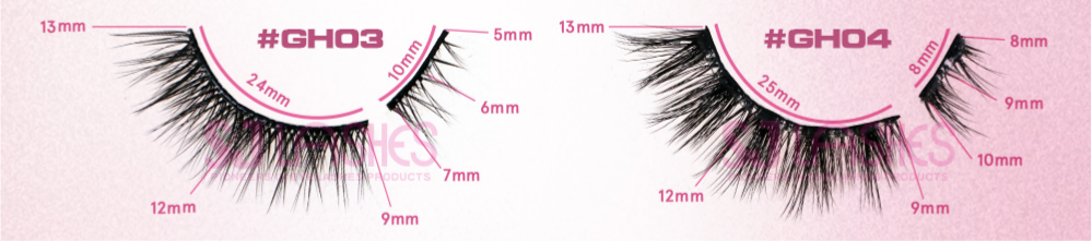 حرّر قوة الرموش اللاصقة ذاتية الالتصاق مع علامة SJ Lashes