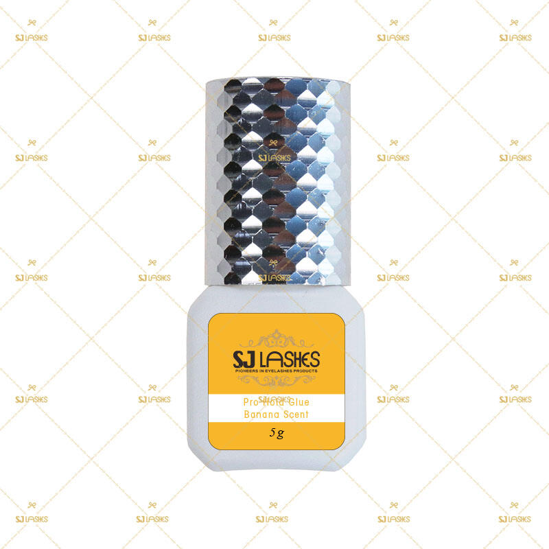 Private Label na Flexible Pro Hold Banana&Flower Aromang Soft Cure na Glue para sa Extension ng Eyelash