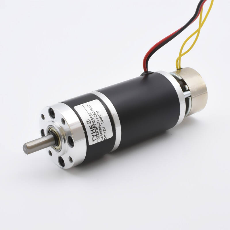 Customized good price 45mm gear box 24 volt 12v 150 kgcm 1 rpm clock wise dc planetary metal gear motor with brake