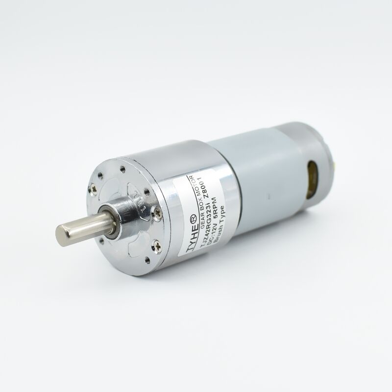 Tyhe 42mm micro gearmotor 6v 12v 24v 36v 50rpm 100rpm 8rpm 40kg cm 40kgcm 3nm 10kg torque 1300rpm 15watts dc metal gear motor