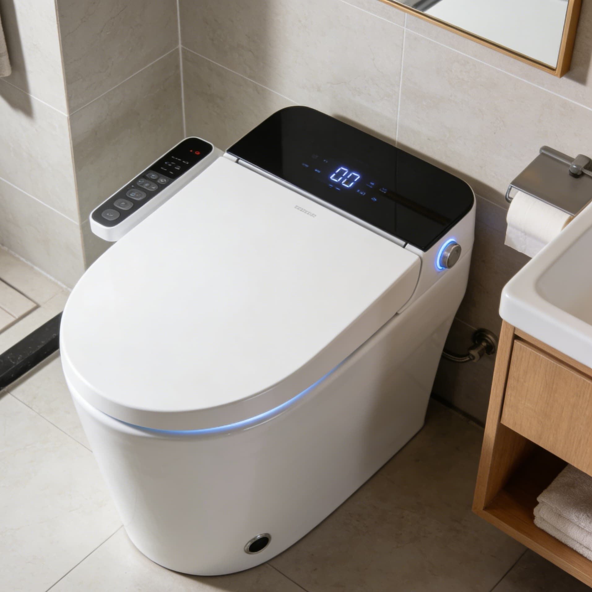 Gelykstroom-geer motors (TJZ37RQ) vir slim toiletsetels: Slim sanitasie, wat daaglikse gemak verhoog