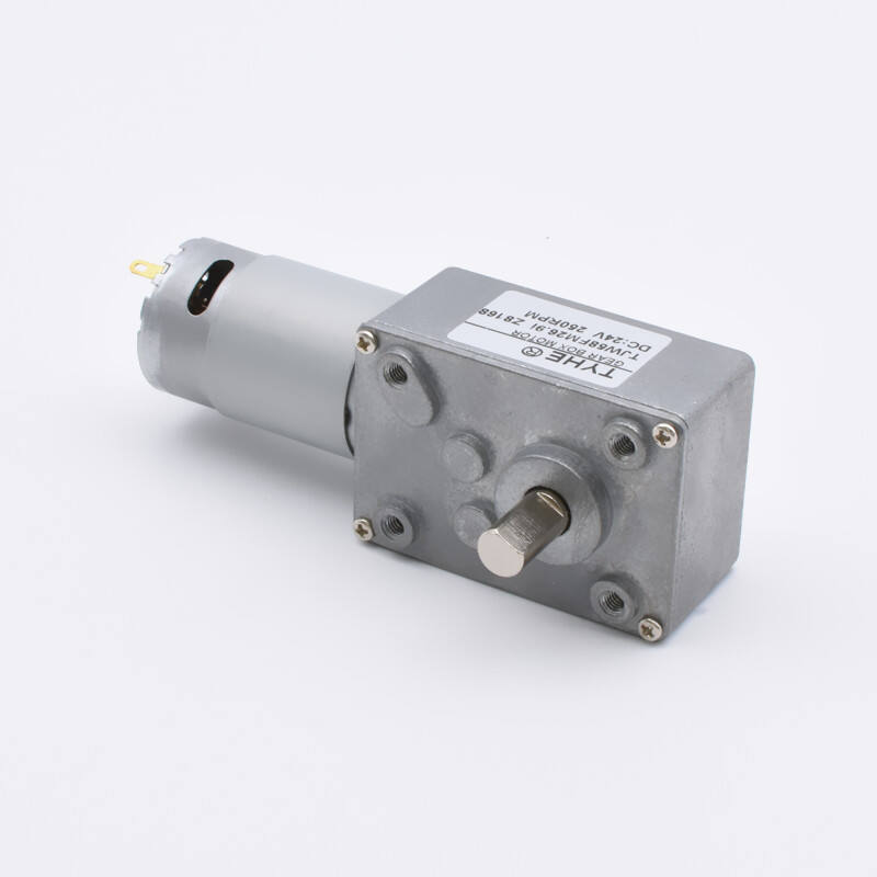 TYHE warm gear box 12v 24v 5rpm 300rpm 150rpm 1.5nm 2nm 5w 6 w micro high torque low rpm brushed dc worm gear motor with ce rohs