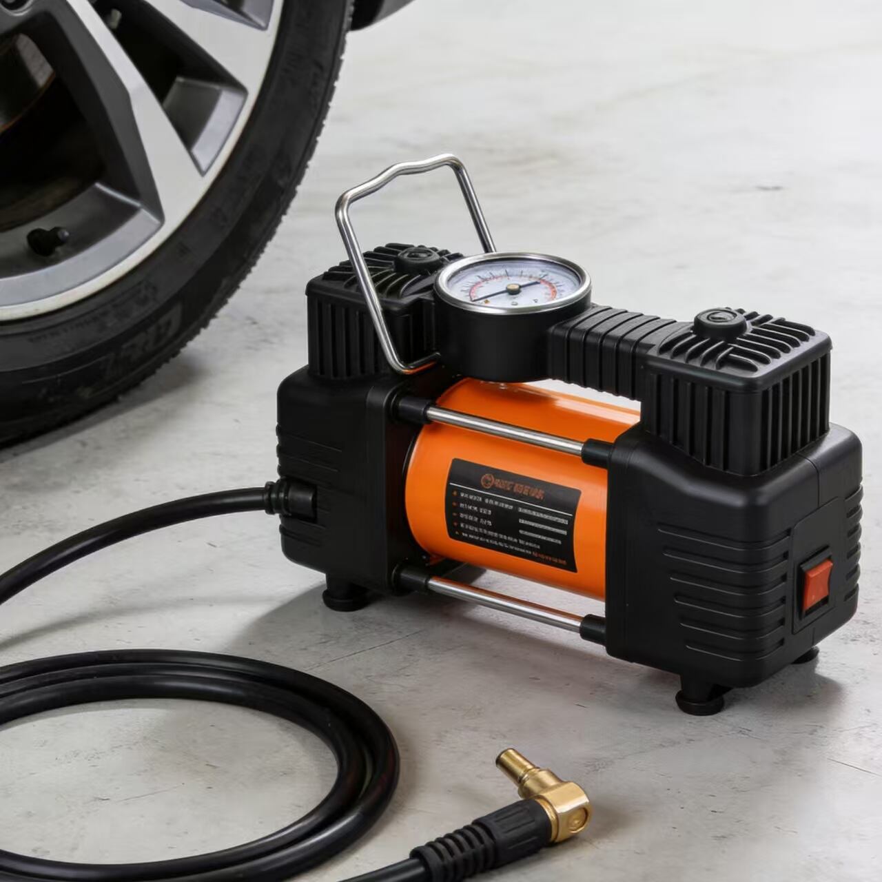 RF370 Gelykstroom-geartde motor vir elektriese lugpompe: Effektiewe luglewering, wat al jou opblaasbehoeftes aandryf