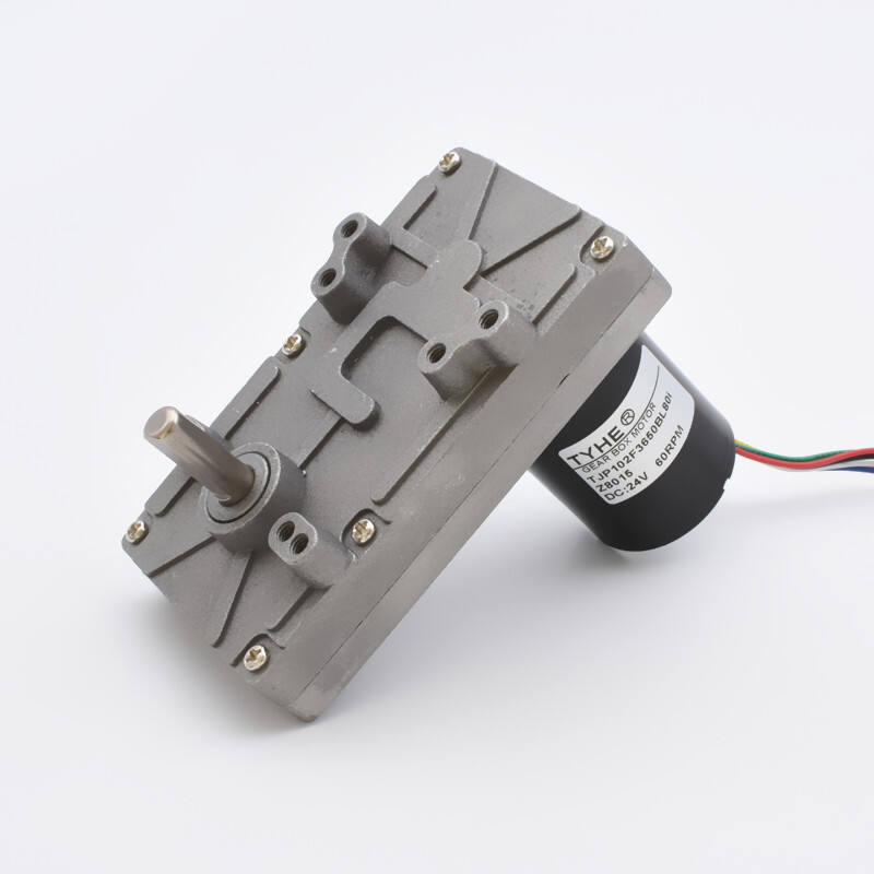 Factory wholesale 9V 102*60mm Gearbox 7.2V 12V Vertical Metal BLDC Brushless DC Gear Motor 15W 12W 10RPM with CE with ce rohs