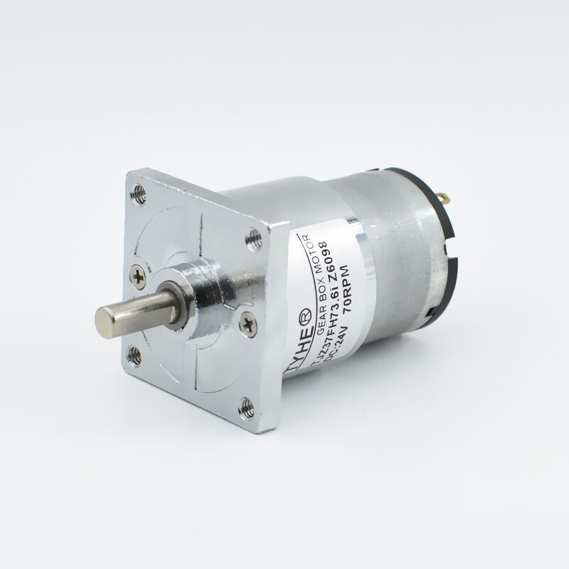 Manufacturer's 37mm 3V to 12V High Torque Brush Commutation Low RPM 20KGCM 1.5NM 100RPM Mini DC Gear Motor with ce rohs