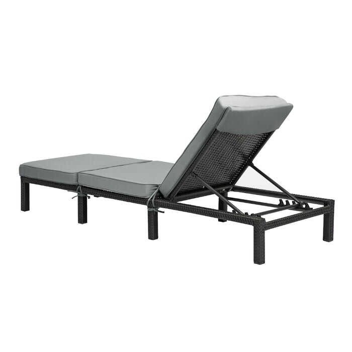 Rattan Sun Lounger