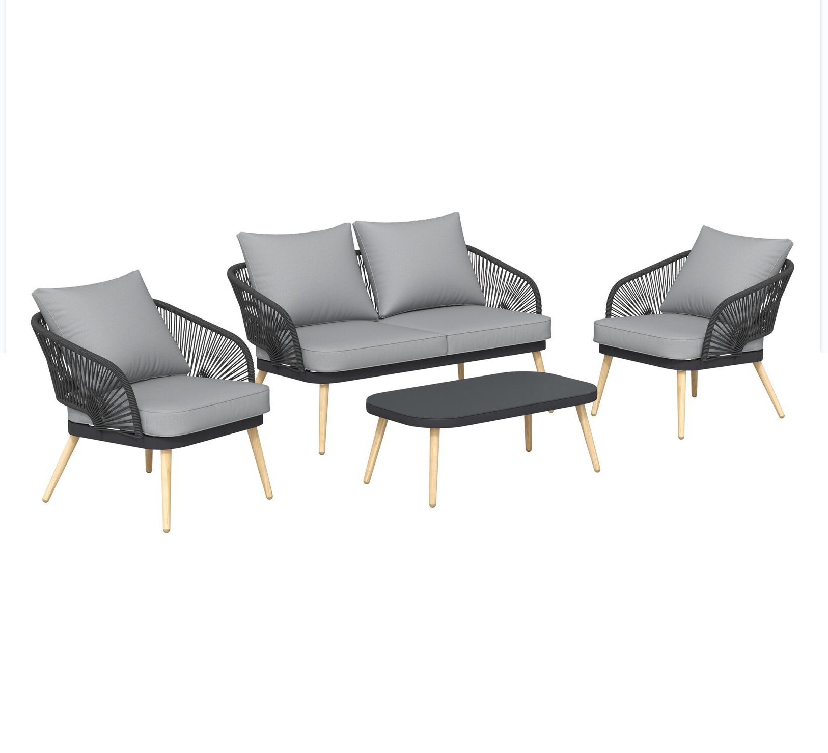 Premium aluminium utendørs møbler for ultimate komfort