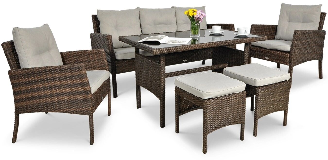 Conjunto Premium de Cojines para Muebles de Patio para Máxima Comodidad