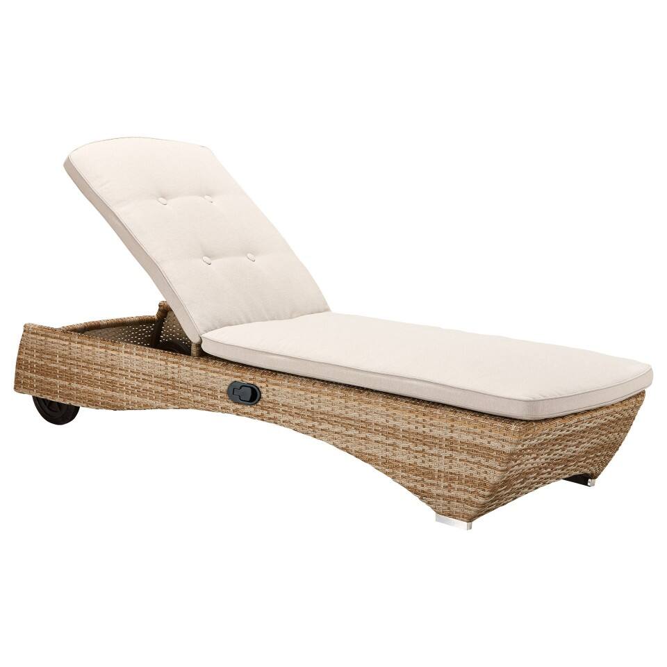 Rattan Sun Lounger