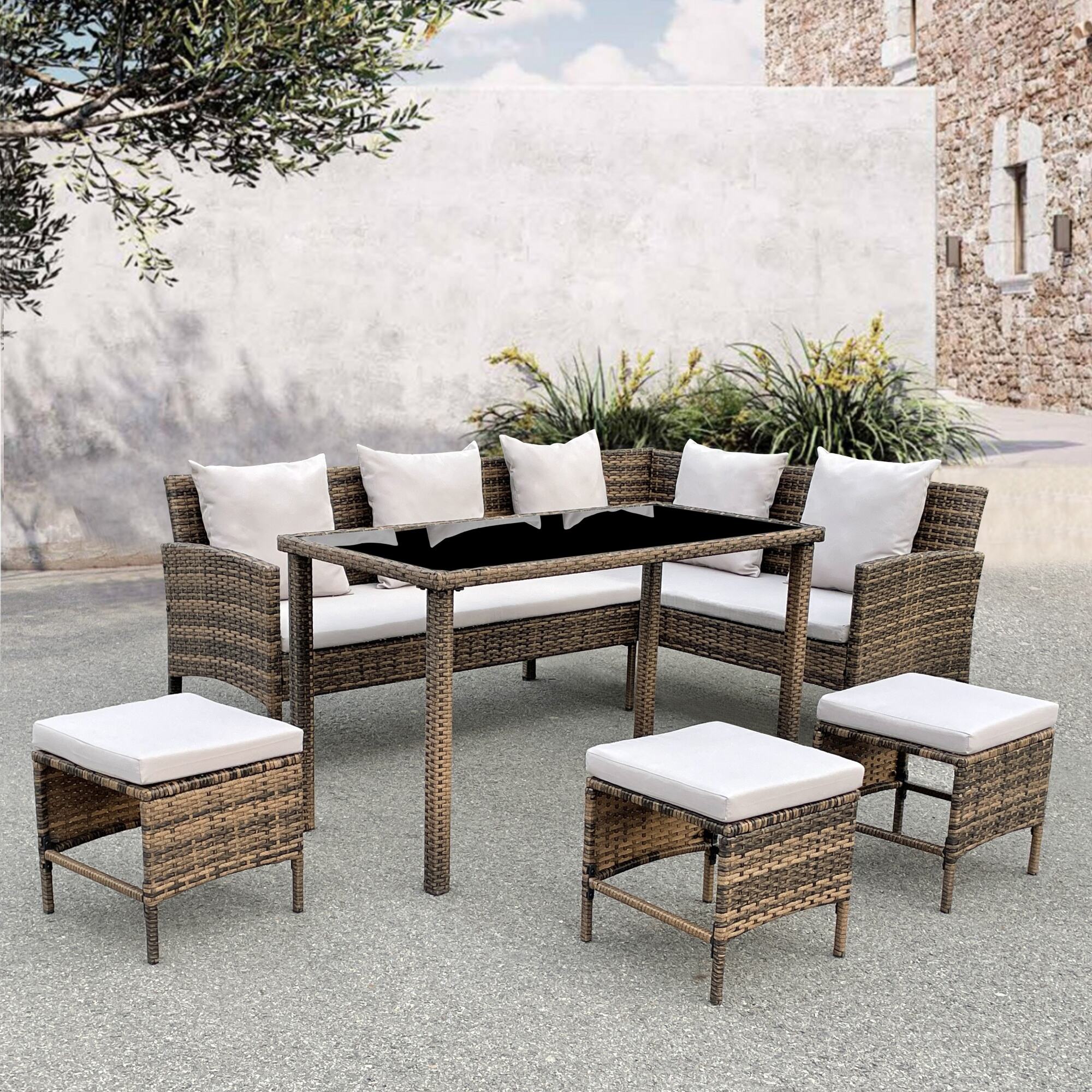 Rattan Dining Set