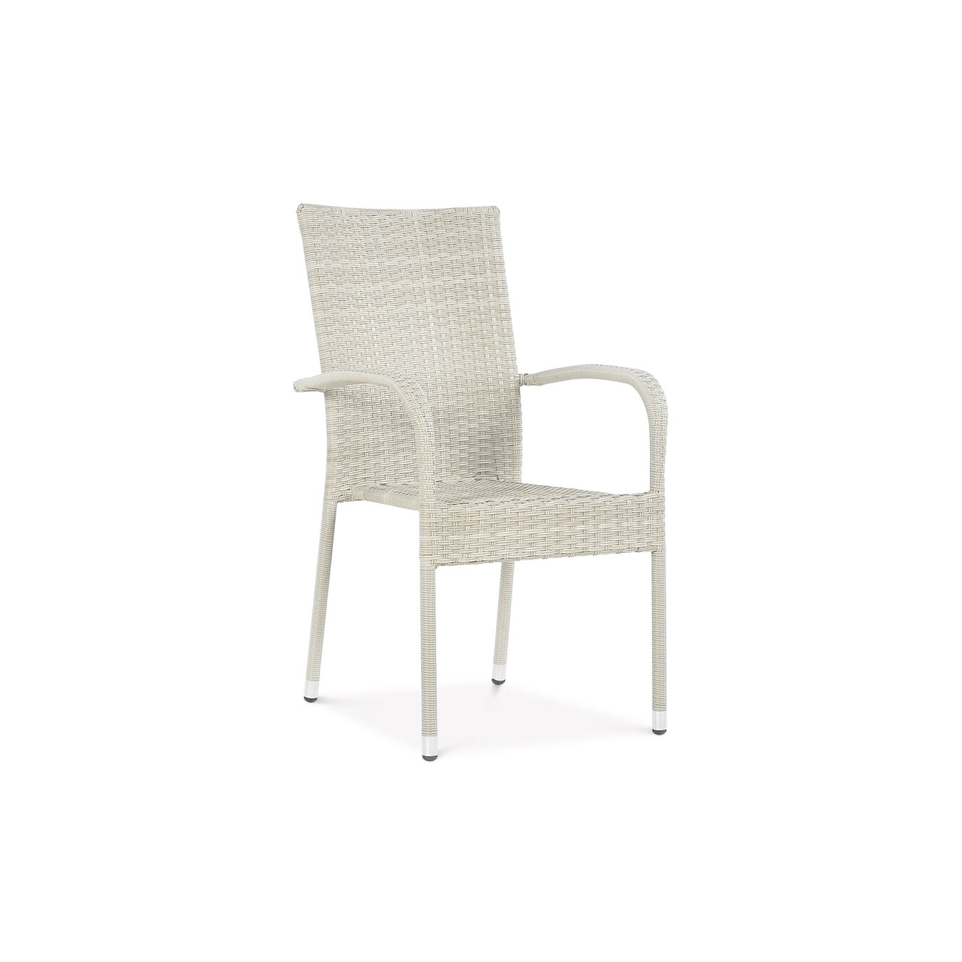 Steel Rattan Armrest Chair