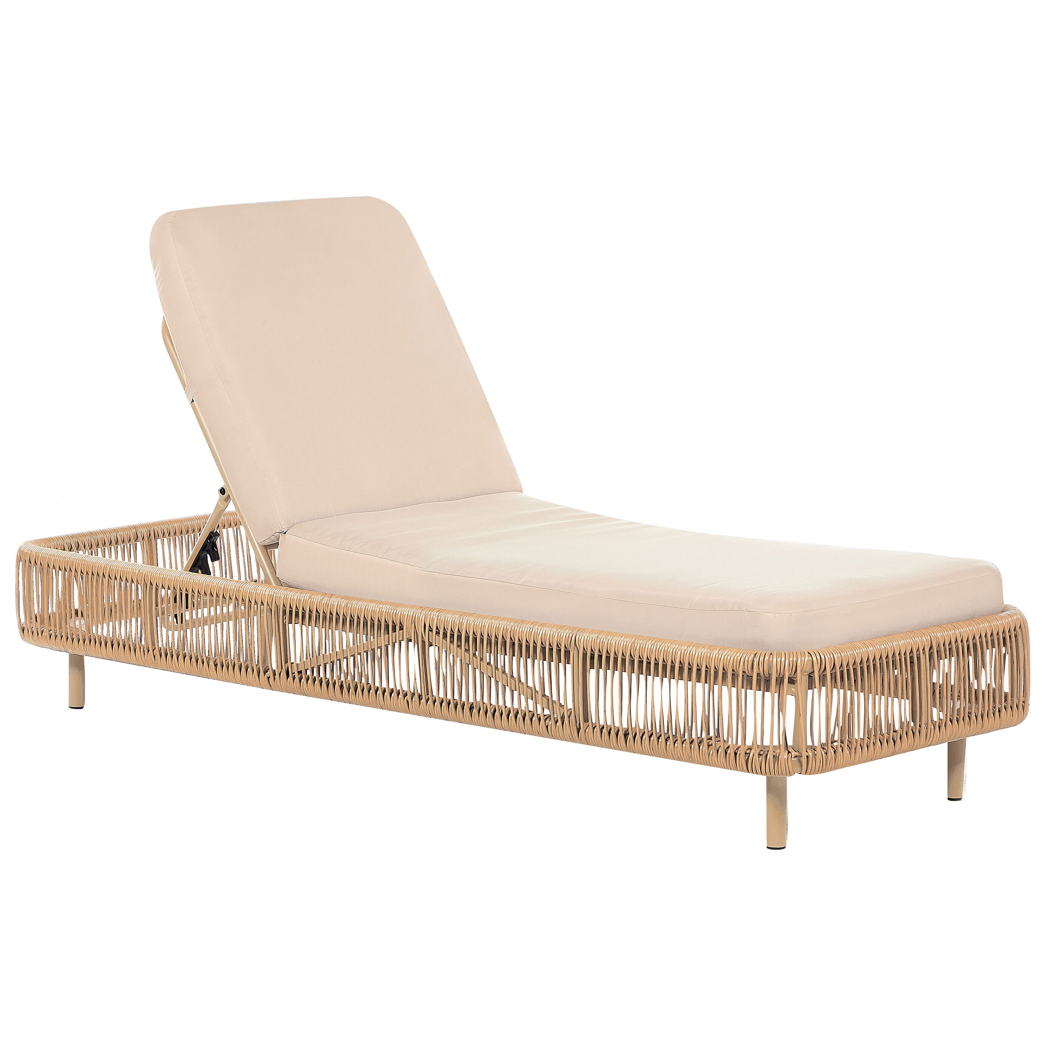 Rattan Sun Lounger
