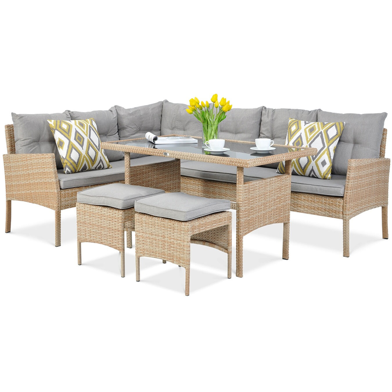Rattan Dining Set