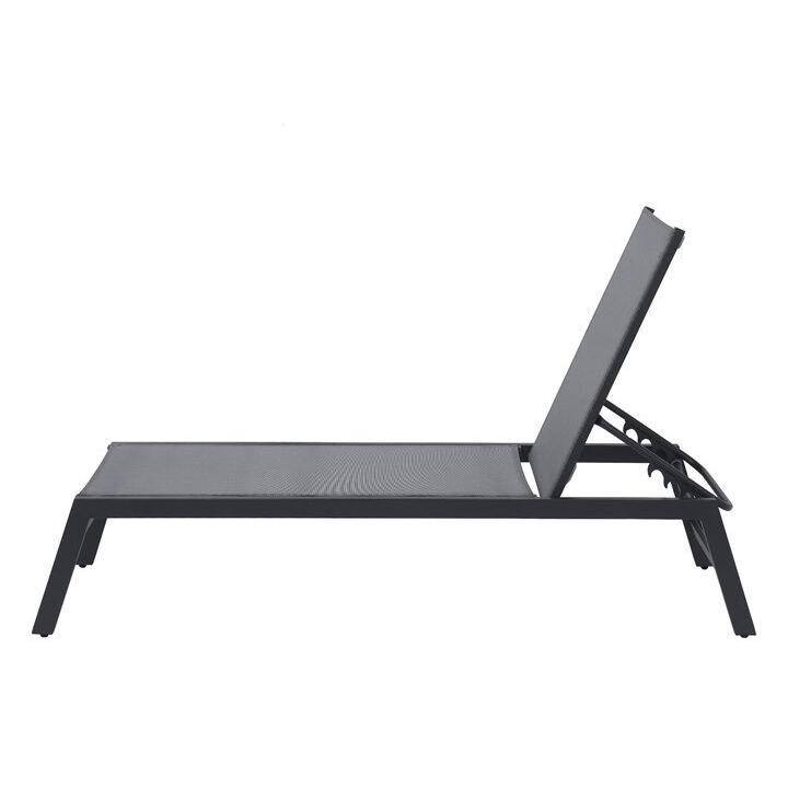 Steel Backrest Reclining Chair