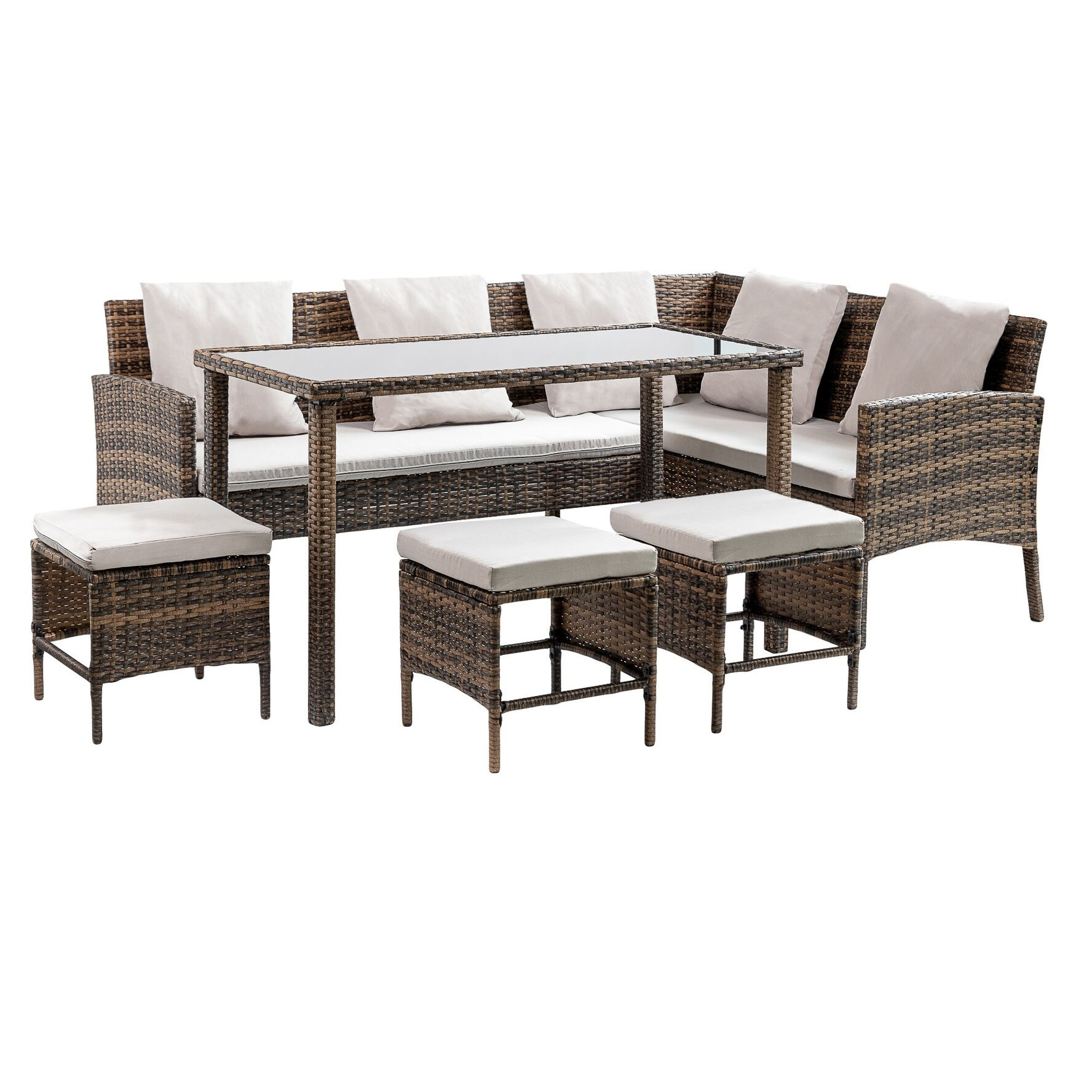 Rattan Dining Set