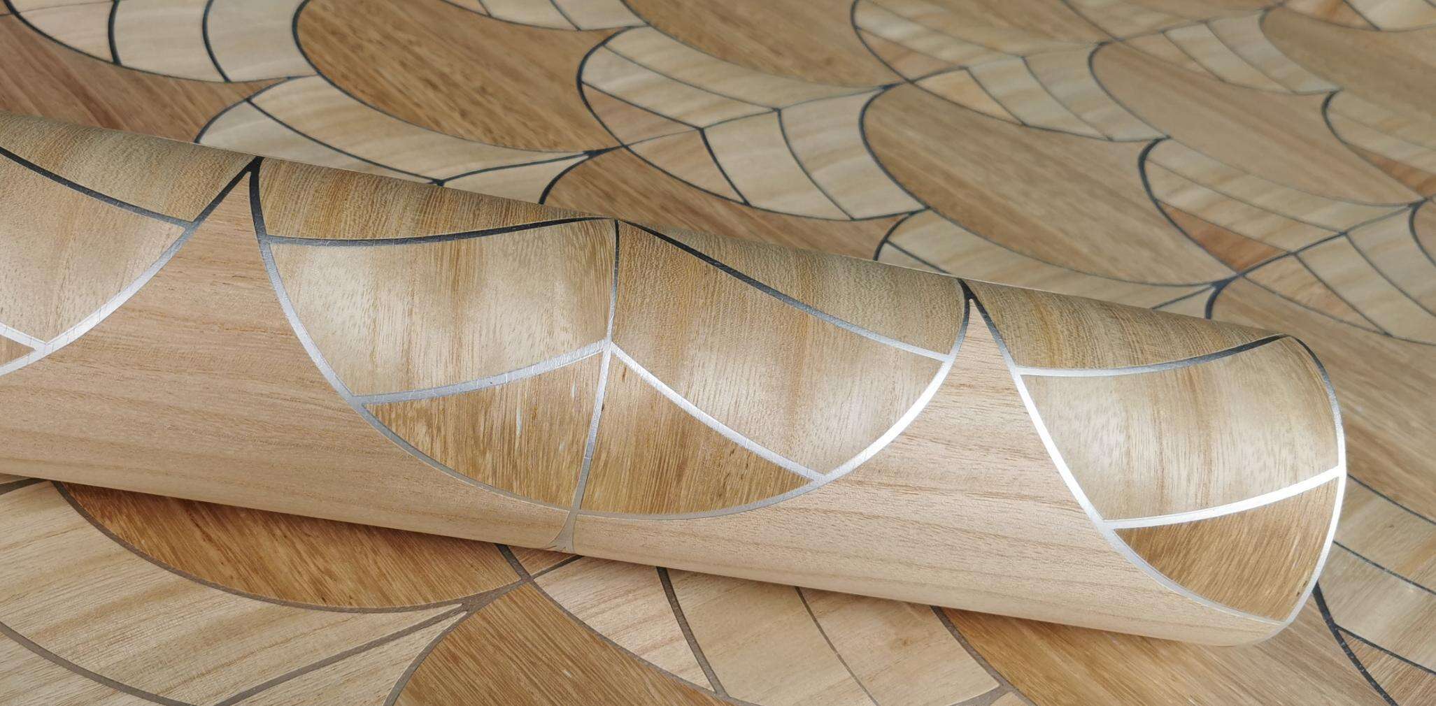 HANDCRAFTED WOOD VENEER WALLPAPER