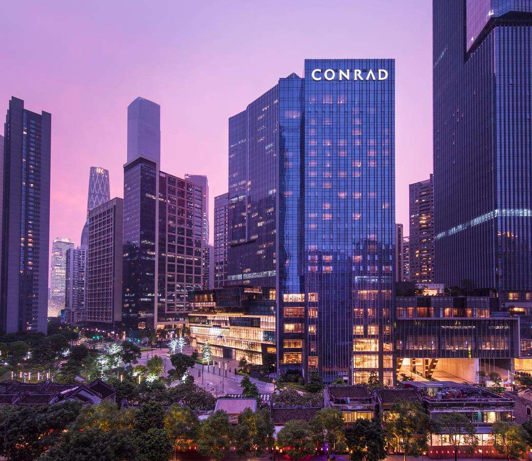 El hotel Conrad, en Guangzhou