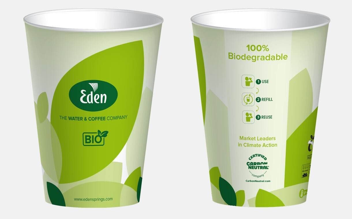 Eden Springs launches new compostable paper cup.jpg