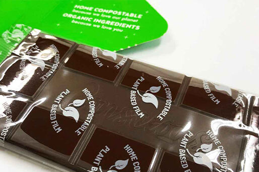 Qualvis schafft kompostierbare Verpackung für Schokoladenmarke