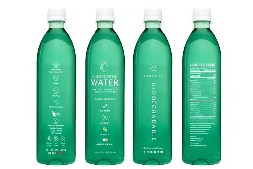 Chlorophyll-Wasser gibt Landfill-biodegradierbare Flasche heraus