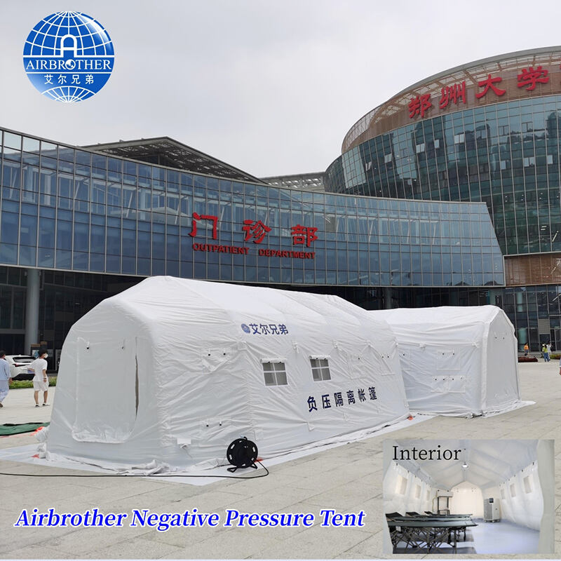 Inflatable Negative Pressure Tent