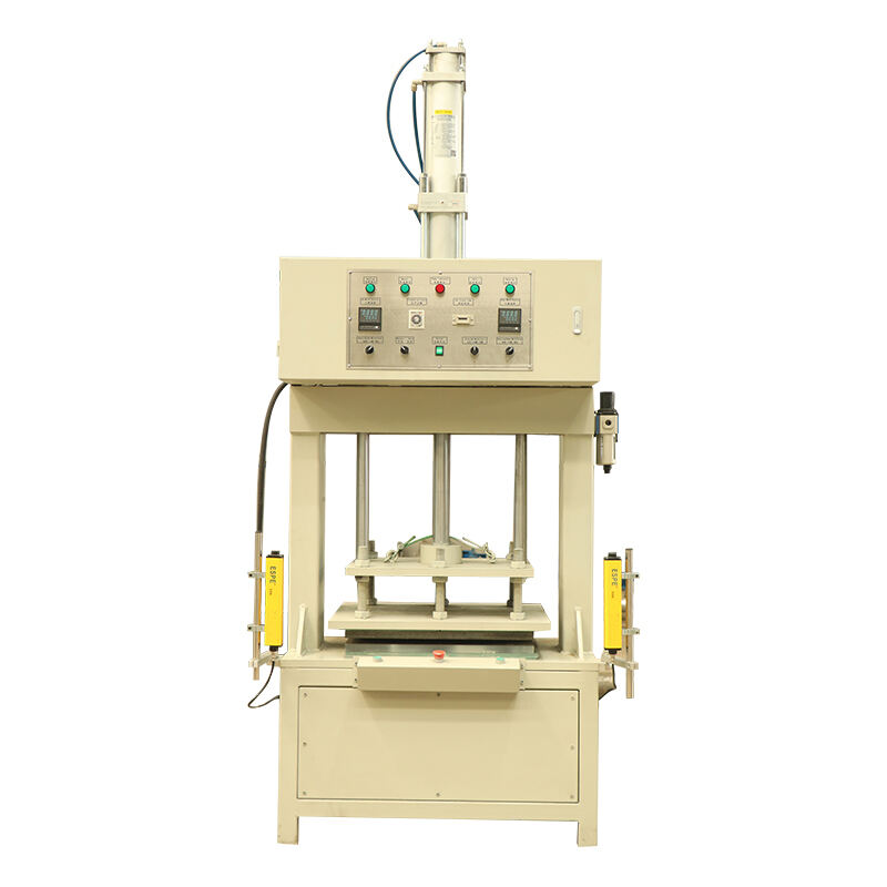 Hot press shaping machine