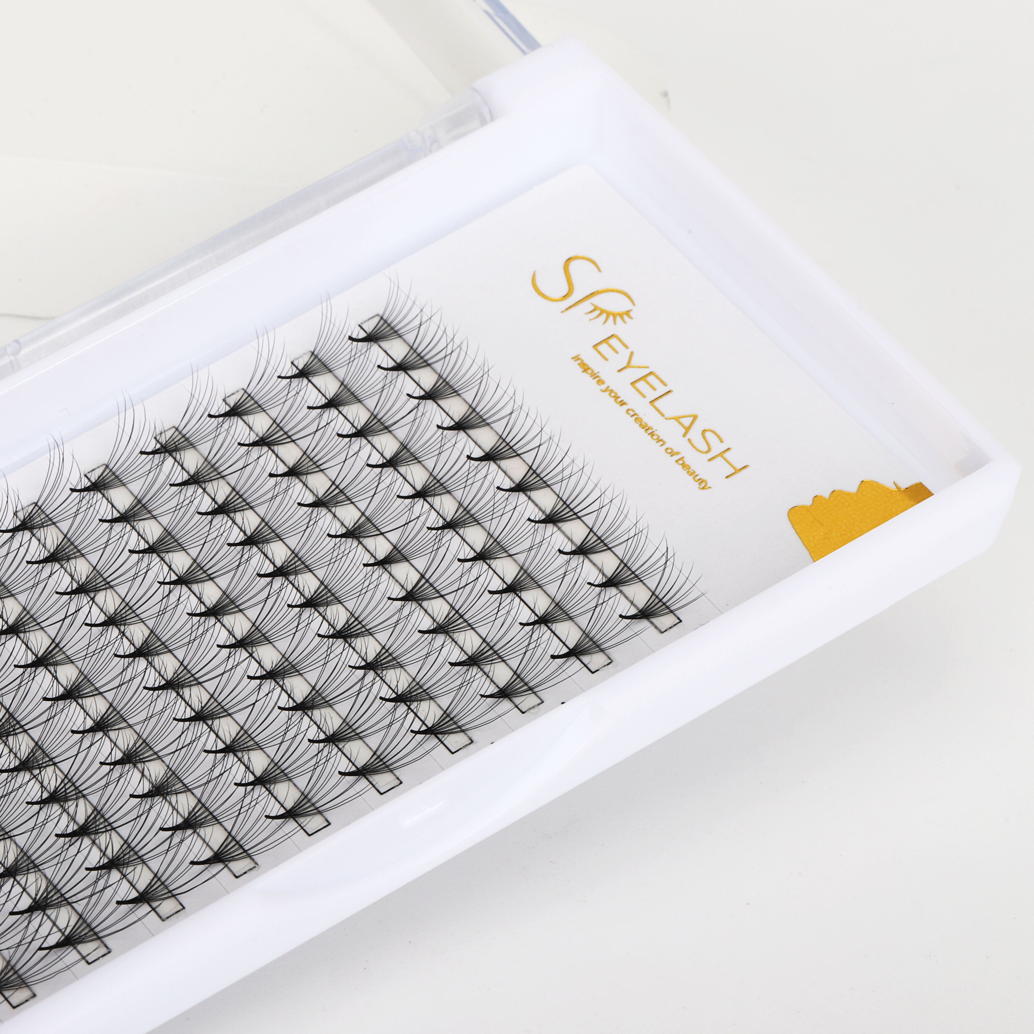 6D Double Layer Camellia Fans