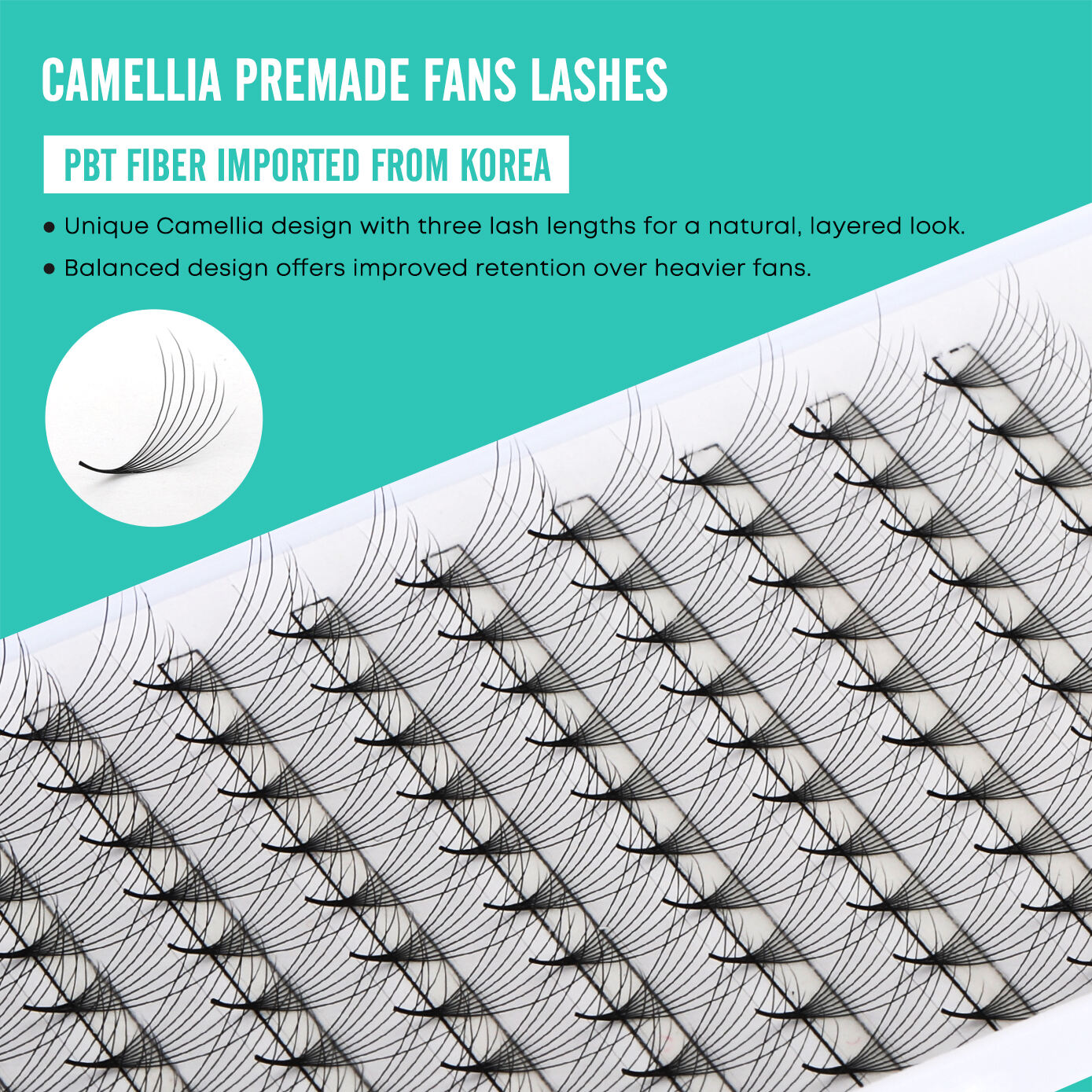 Camelia Fan Lash Extensions