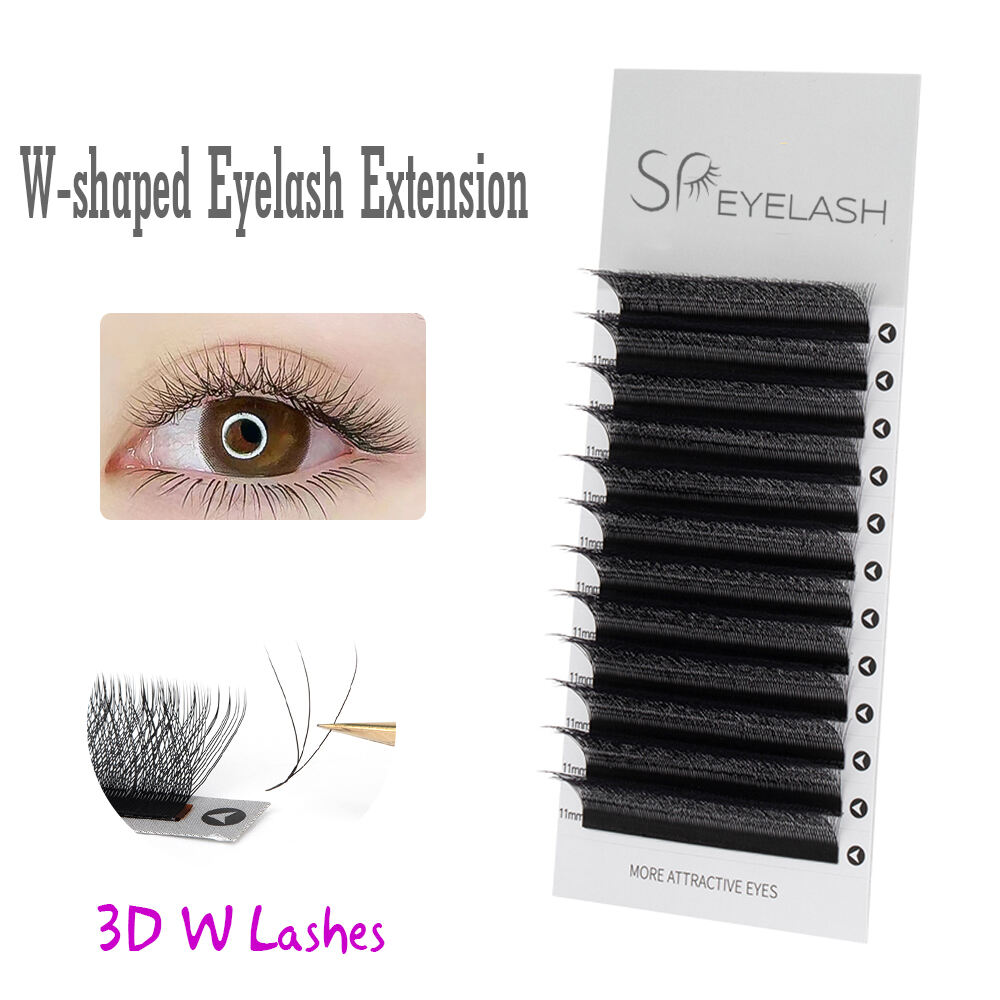 W-shaped Eyelash