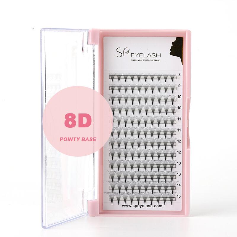 8D Pointy Base Promade Fan Lashes 