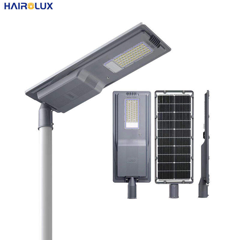 Project Use Residential Super Brightness Aluminum  IP65 All in One Streetlight LED Solar Street Light