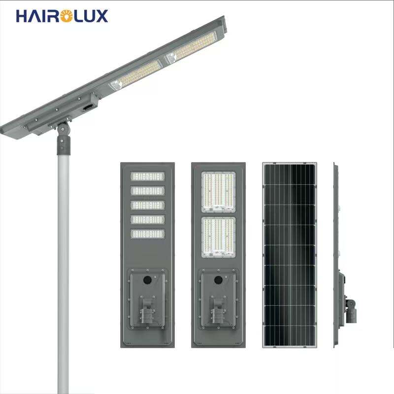 Professional Factory Project Use Ip65 300W 400W 500W Integrate Aluminum SMD Outdoor All in one Led Solar Street Light