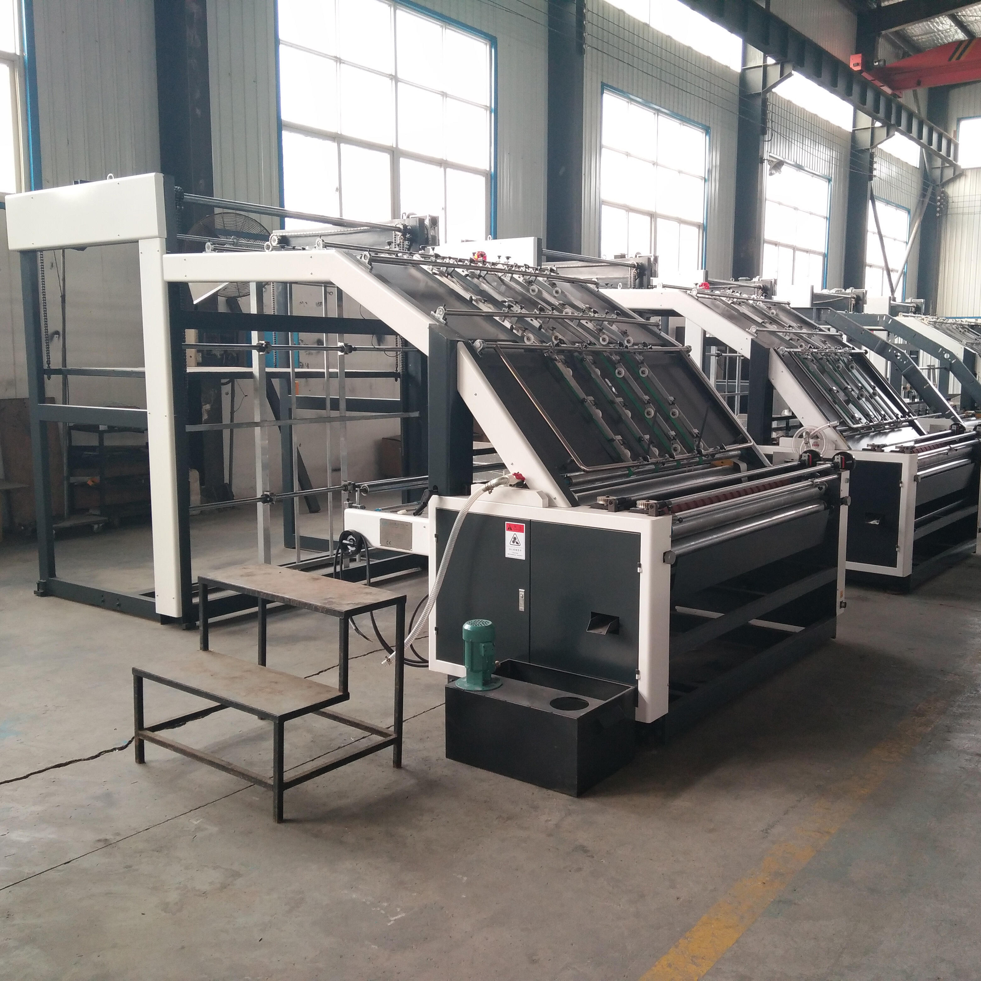lum a semi auto flute laminating machine-29