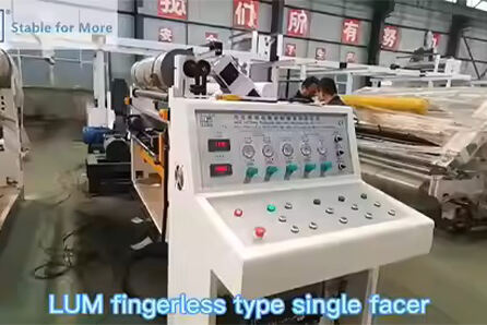 LUM-B Fingerless type single facer