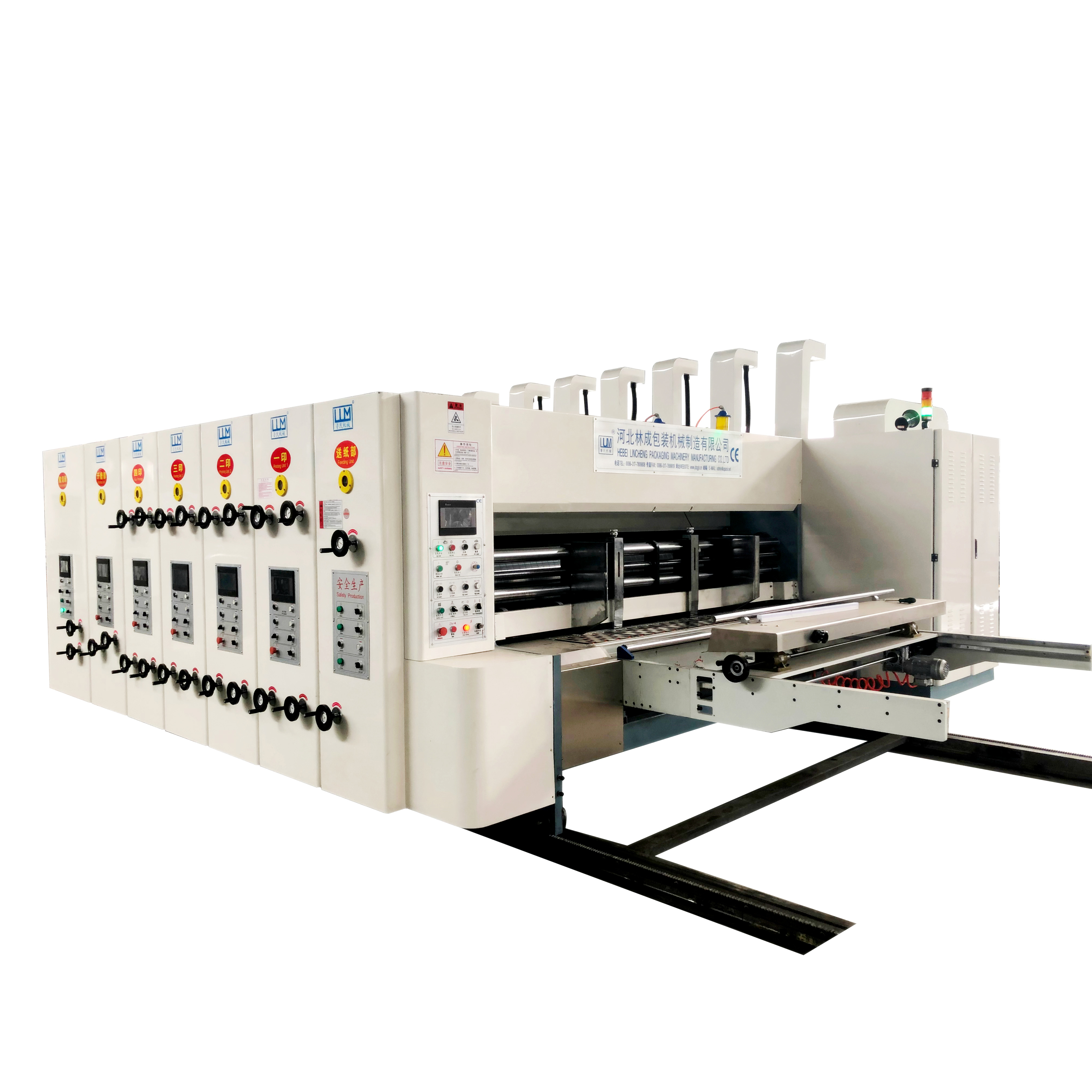 LUM-A Four Color Flexo Printer Slotter Machine(Chain Feeding)