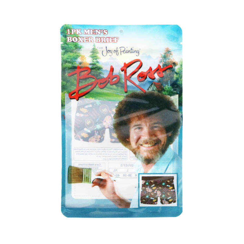 Mylar Bags Custom Disposable Stand up Pouch clear Pvc Underwear Zipper Transparent Packaging Bags for Underwear with Hole