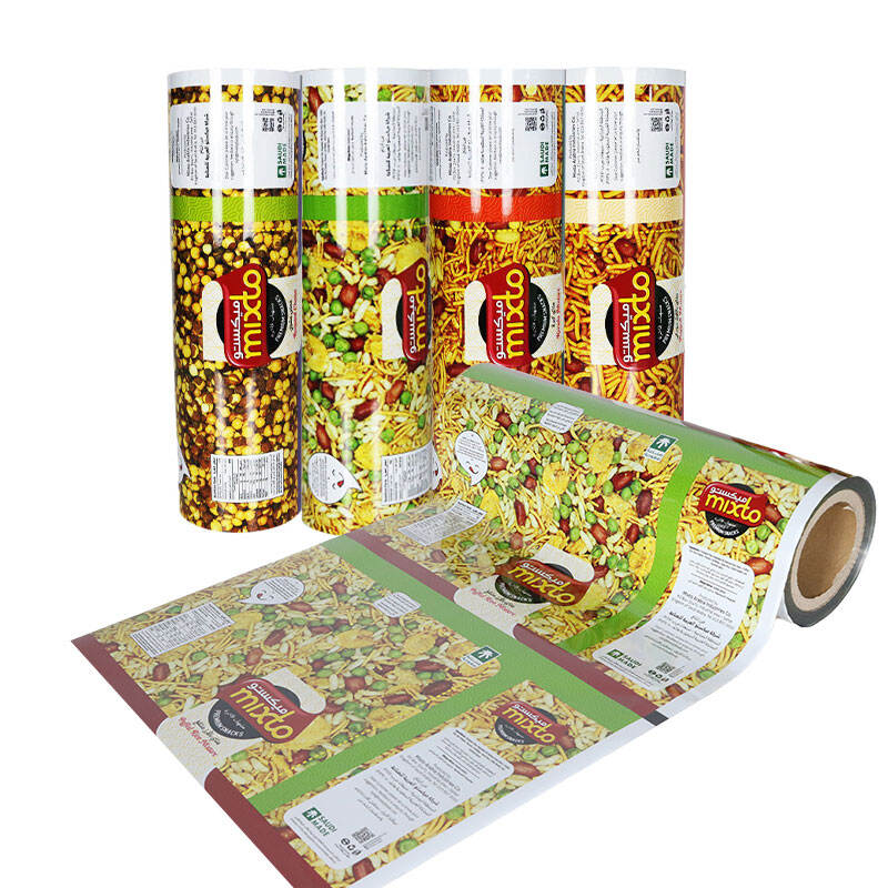 Soft Hardness Gravure Printing Film Roll for Potato Chips & Snack Food Packaging for Machine Use