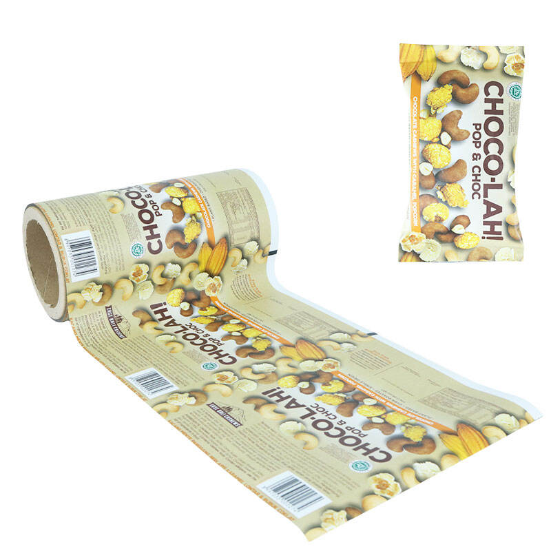 Emballage Personnalis Sachet Aluminized Flexible Roll Film Potato Chips Food Packaging Laminating Plastic Film Roll Packaging