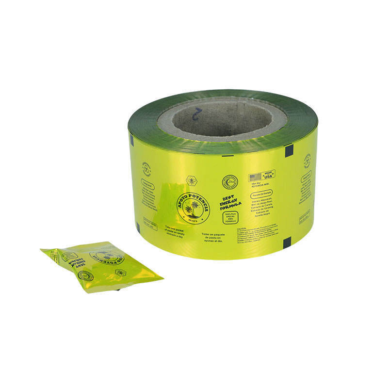 Custom Printed Sachet 10g 20g Royal Honey Pouch Packaging Roll Film Small Face Cream Skin Care Sachet for Packaging