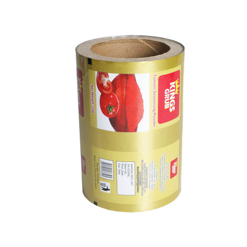 Good Printed Plastic Packaging Tomato Paste Sachet Hot Lamination Bag BOPP PET Aluminum CPP PE Ketchup Sealed Film Roll