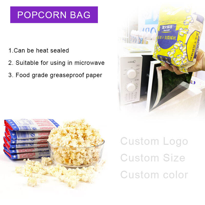 Innovative Microwave Popcorn Paper Bags Now Available!