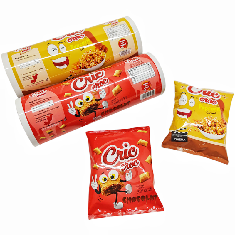 Good Printed Plastic Packaging Sachet Hot Lamination Bag Food Snack Pouch BOPP PET Aluminum CPP PE Potato Chip Sealed Film Roll 