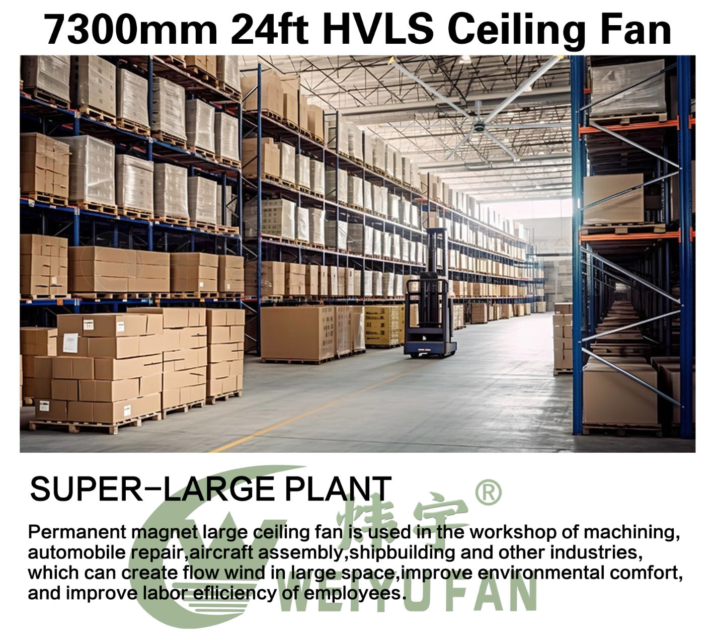 Enhancing Comfort in Warehouses with Large Industrial Fans