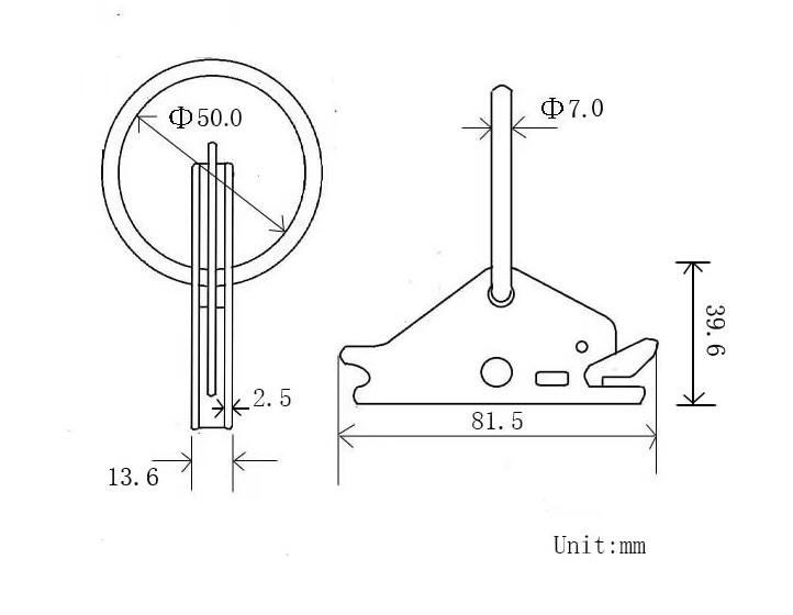 E Track Accessories Tie Down Anchors  with O Ring Spring Fitting to Secure Cargo in Enclosed Flatbed Trailers Trucks details