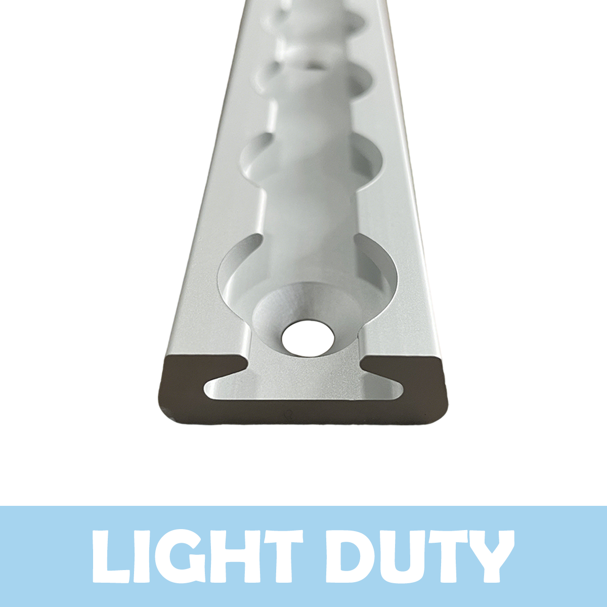 Single Stud Anchor Point Tie Down Logistic Track Anodized Truck Load Angled Aluminum Airline Cargo L Track for Trailer Beds