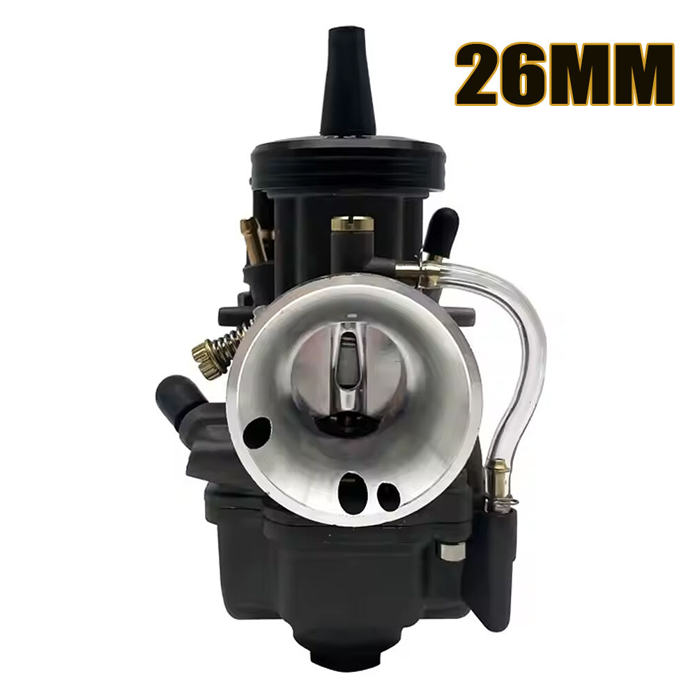 Motorcycle Flat Curtain Carburetor PWK 26mm Power Jet 125-175cc Engine 4t Motor 2 Stroke Universal Dirt Bike ATV Motocross