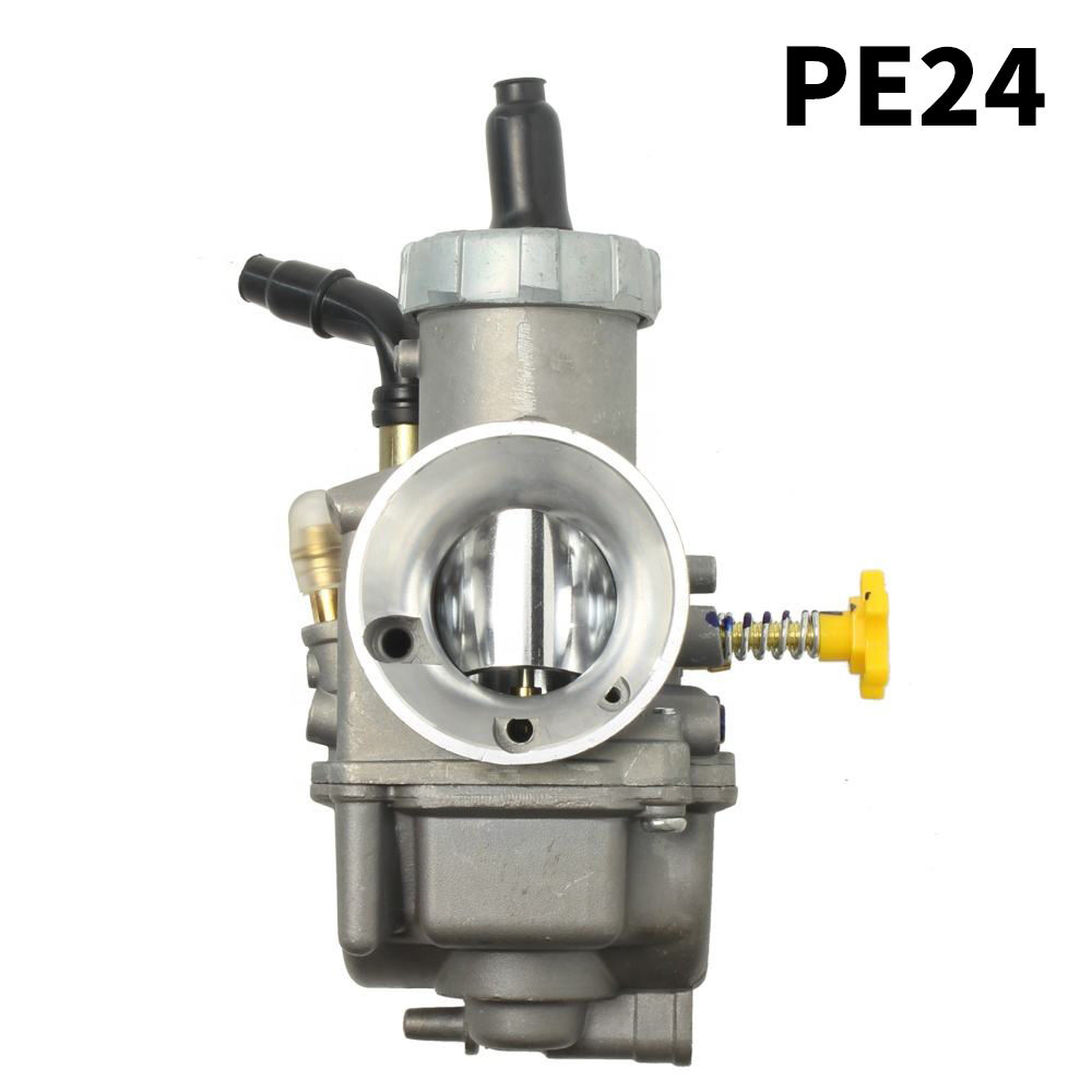 PE24mm Carburetor Kit Fits Motorcycle Engines for GY6 Dirt Bike Pit Bike ATV Scooter Moped Apollo SSR TTR KYMCO SYM TAOTAO