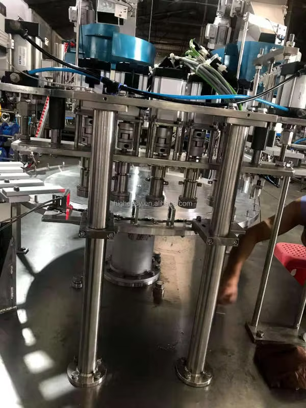 Professional Full-Automatic PLC Controlled Mechanical Drive Spout Capping Machine for Medical Beverage & Chemical Applications