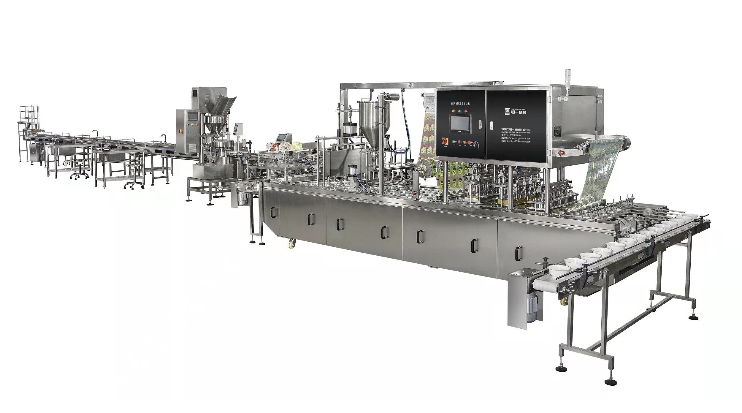 Усовершенствованная машина для наполнения и герметизации стаканов для алкогольной продукции